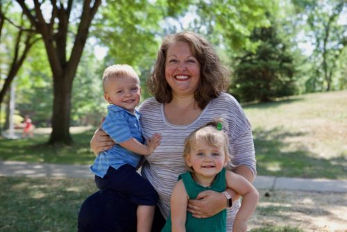 Becky Jackson and family (C) Genepool Productions 2018